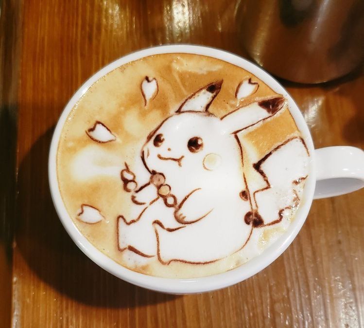 Pikachu Latte